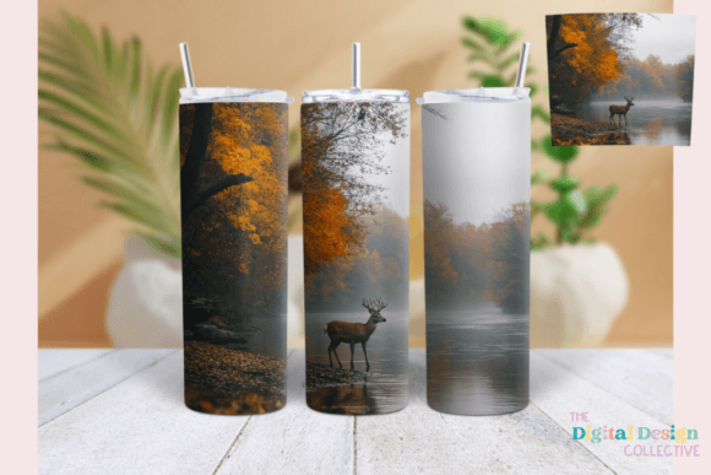 Deer Hunting Tumbler Wrap Bundle