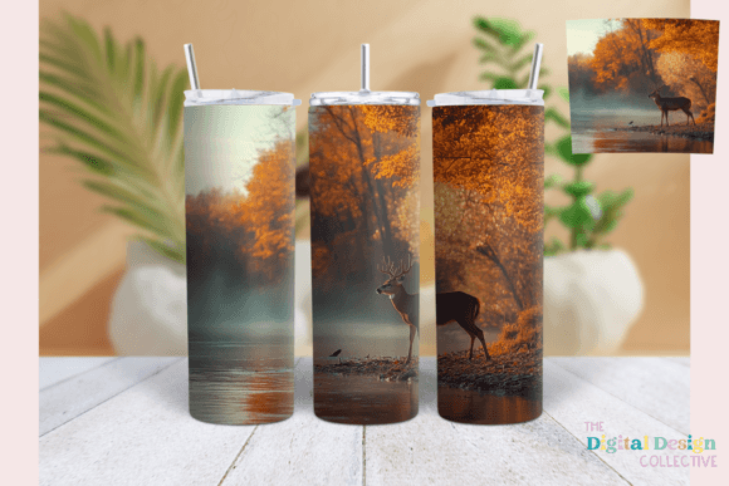 Hunting Deer Tumbler Wrap Bundle