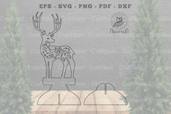 Deer Laser Cut Home Decor SVG Bundle - CraftNest - Digital Crafting and Art