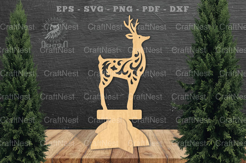 Deer Laser Cut Home Decor SVG Bundle - CraftNest - Digital Crafting and Art