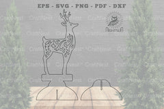 Deer Laser Cut Home Decor SVG Bundle - CraftNest - Digital Crafting and Art