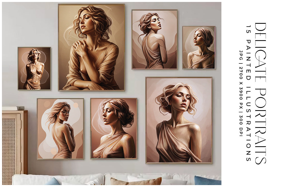 Delicate Portraits - Women