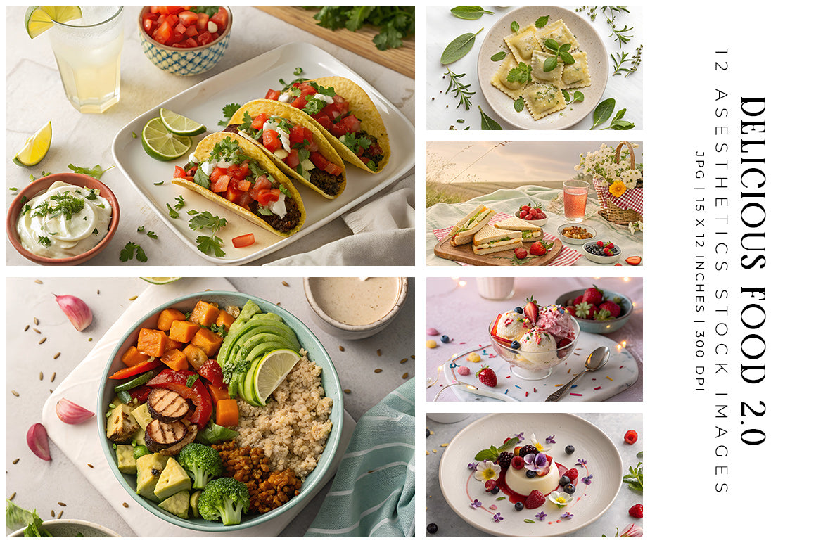 Delicious Food V2 - Stock Images