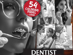 Dentist Coloring Books - CraftNest - Digital Crafting and Art