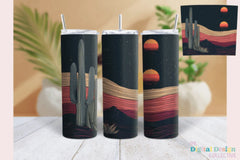 Desert Cactus Neon Western Tumbler Wrap Bundle - CraftNest - Digital Crafting and Art