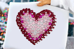 Diamond Glitter Valentine Heart Clipart Bundle - CraftNest - Digital Crafting and Art