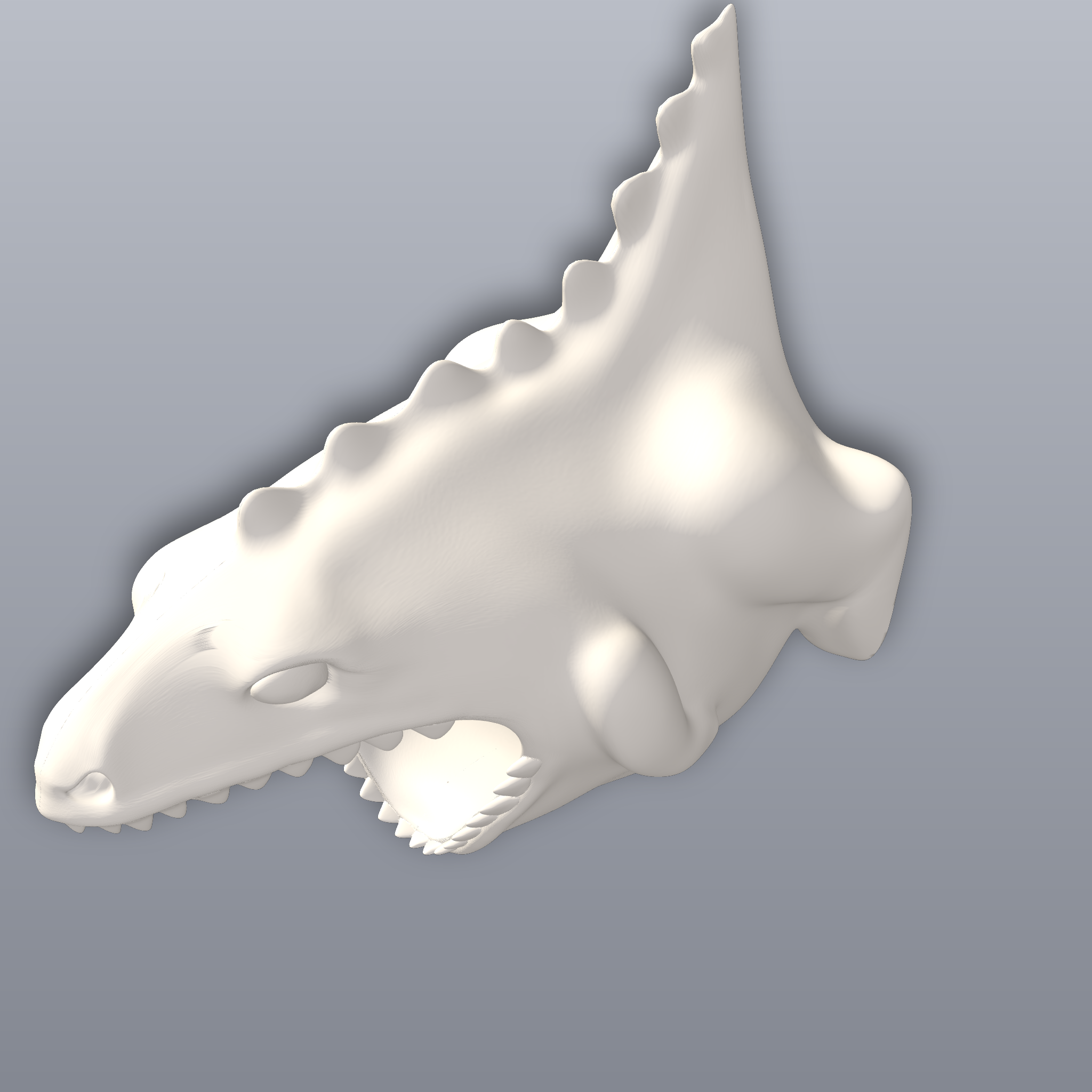Dinosaur Pencil Holder 3D Print STL File