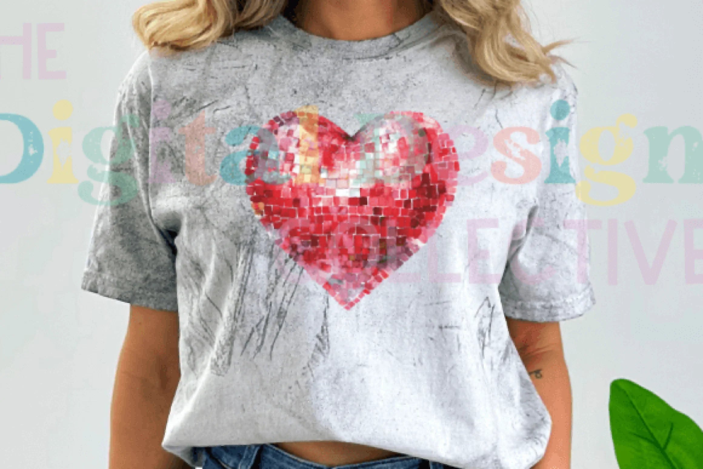 Valentine's Day Disco Ball Heart Clipart Bundle - CraftNest - Digital Crafting and Art