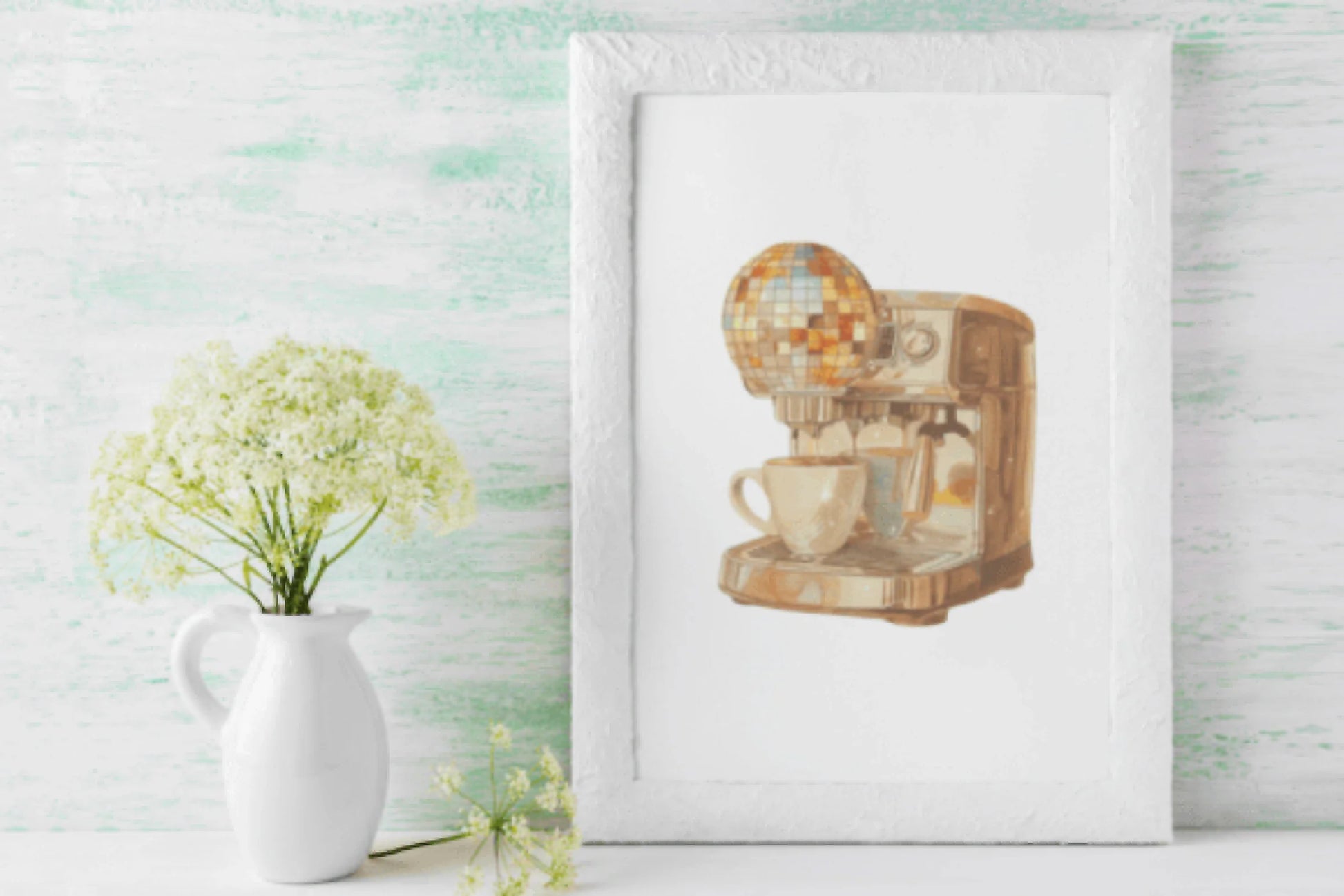 Retro Disco Coffee Clipart Bundle - CraftNest - Digital Crafting and Art