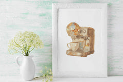 Retro Disco Coffee Clipart Bundle - CraftNest - Digital Crafting and Art