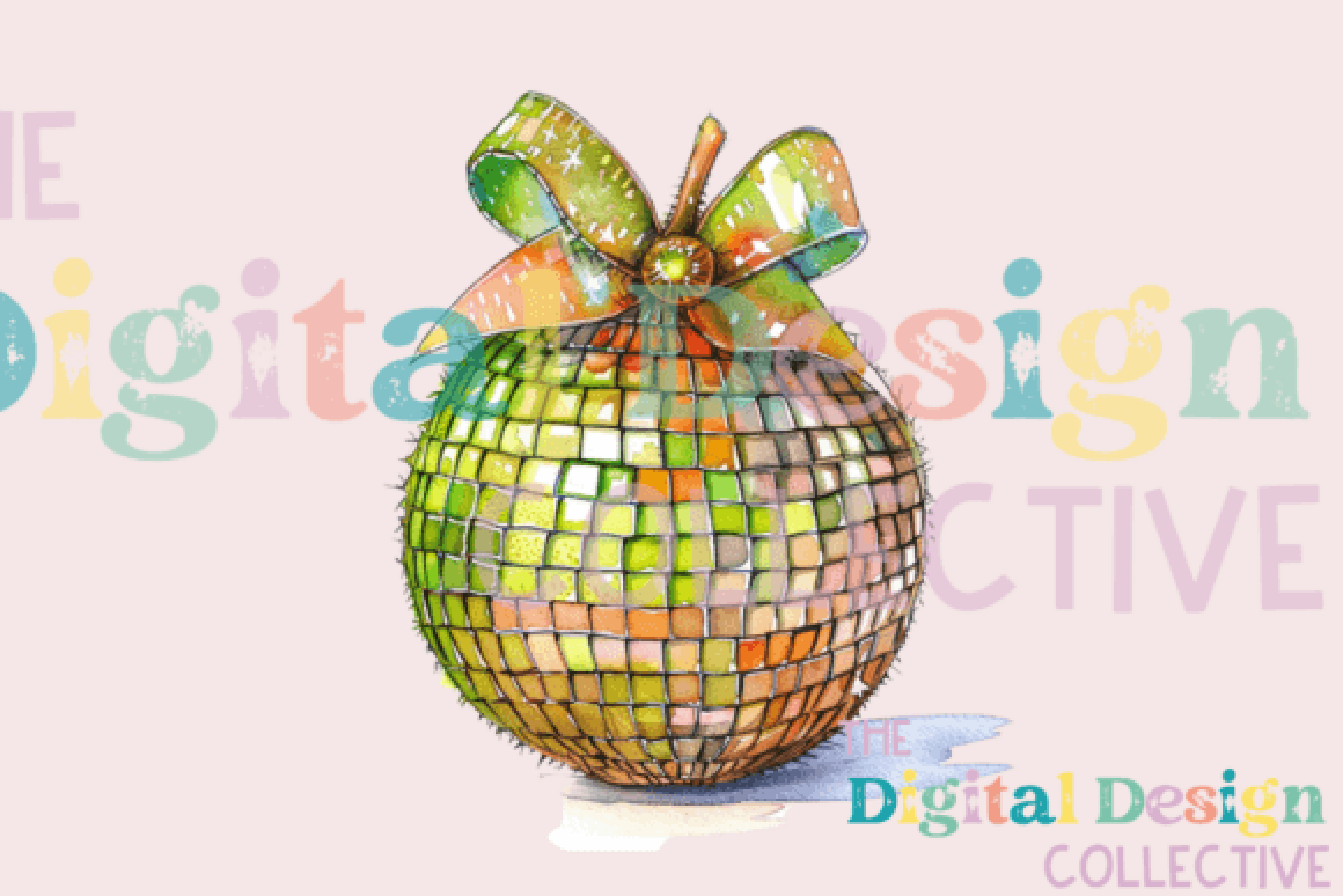 Vibrant Disco Kiwi Clipart Bundle