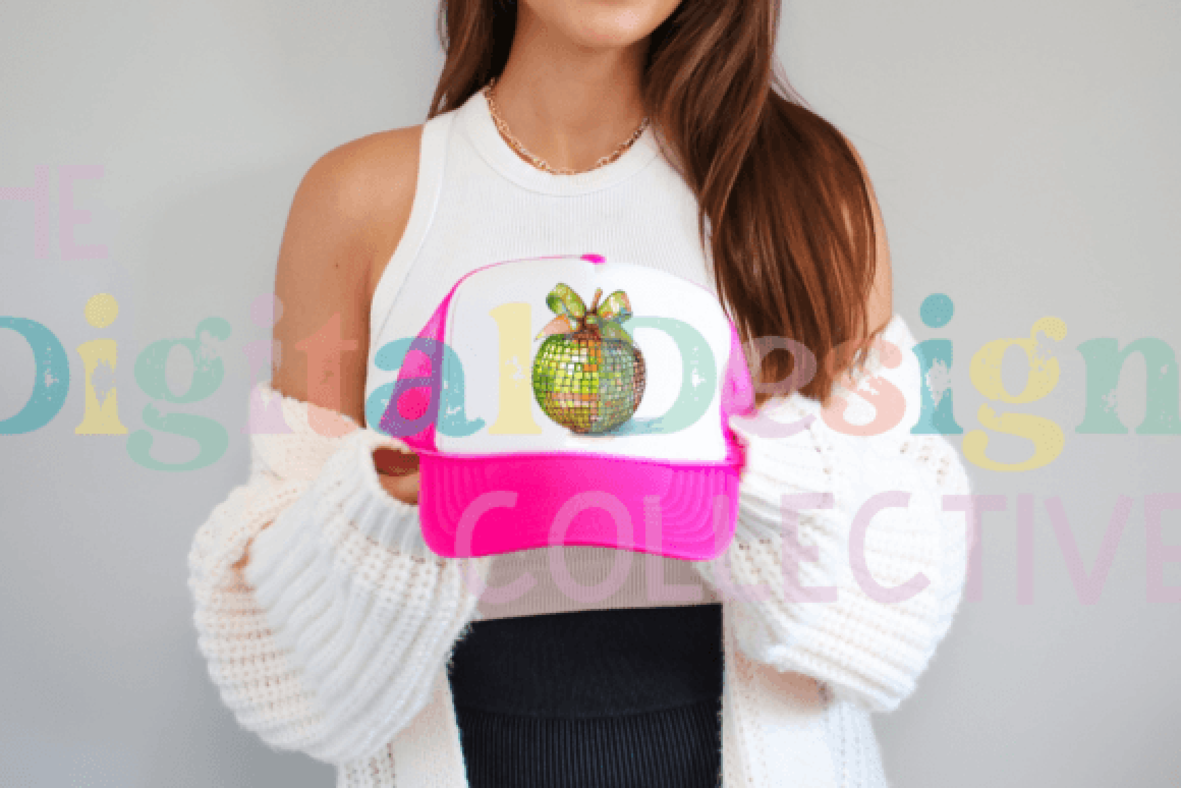 Vibrant Disco Kiwi Clipart Bundle