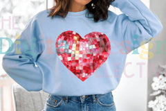 Valentine's Day Disco Ball Heart Clipart Bundle - CraftNest - Digital Crafting and Art