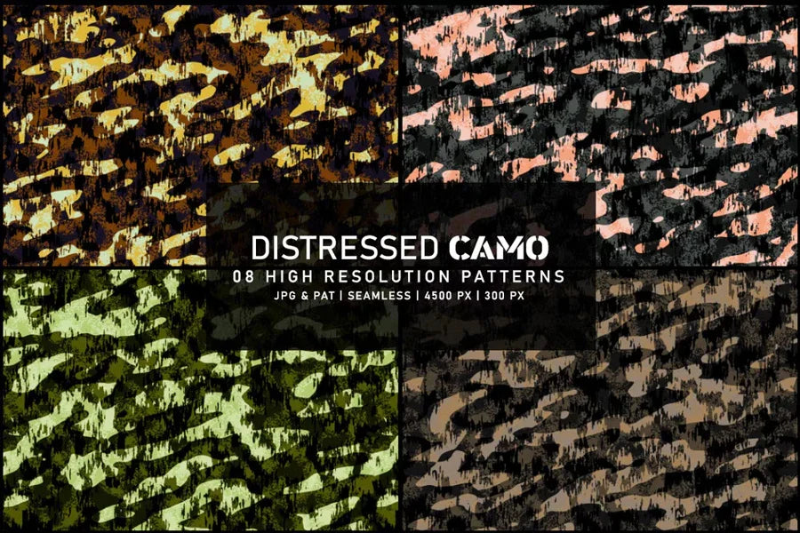 Distressed Camo - CraftNest - Digital Crafting and Art