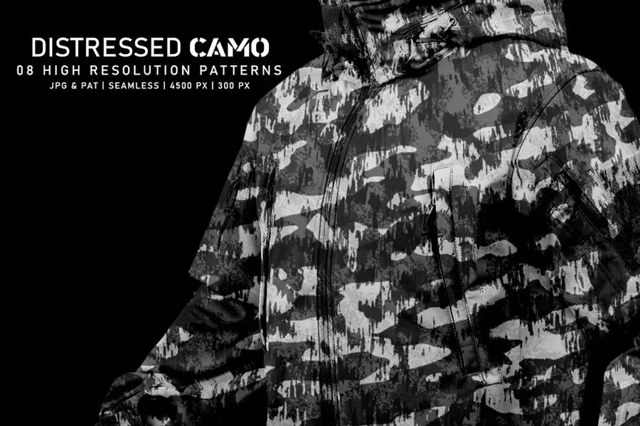 Distressed Camo - CraftNest - Digital Crafting and Art