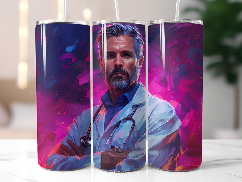 Doctor Profession 4 Tumbler Wrap - CraftNest - Digital Crafting and Art