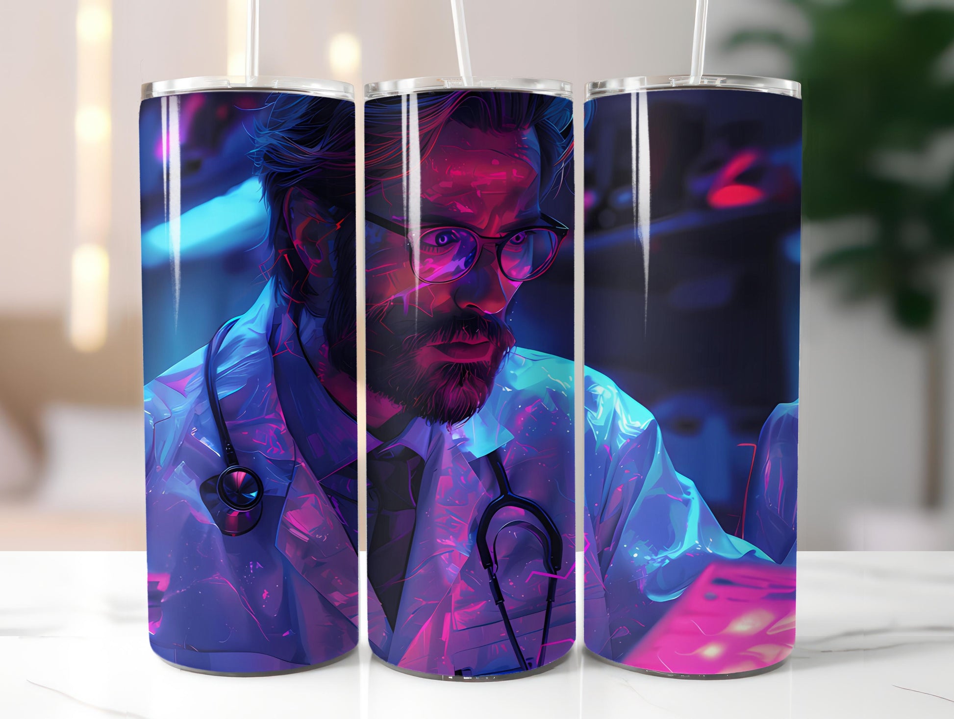 Doctor Profession 2 Tumbler Wrap - CraftNest - Digital Crafting and Art