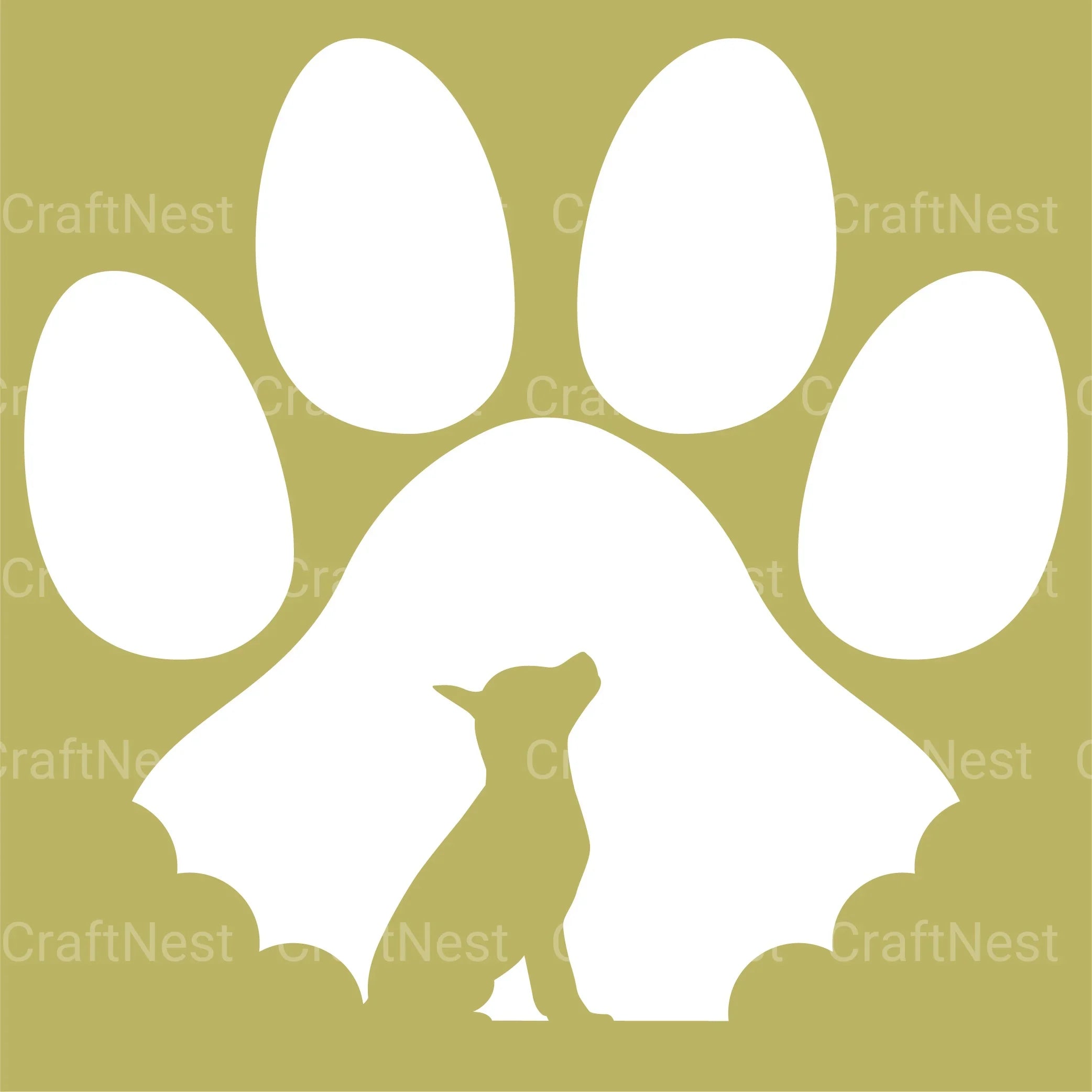 Dog 3D Layered Papercut Clipart Bundle - CraftNest - Digital Crafting and Art