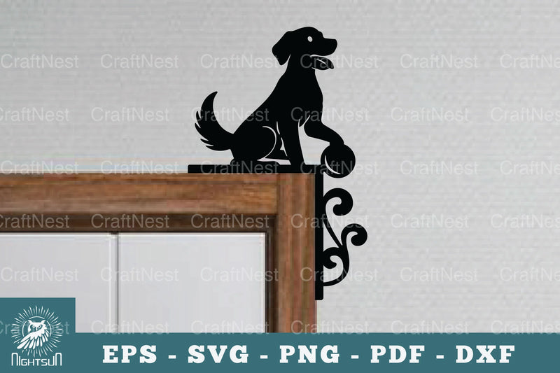 Dog Door Corner Lasercut SVG Bundle - CraftNest - Digital Crafting and Art