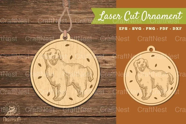 Dog Laser Cut Ornament Clipart Bundle - CraftNest - Digital Crafting and Art