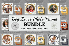 Dog Lover Photo Frame Clipart Bundle - CraftNest - Digital Crafting and Art
