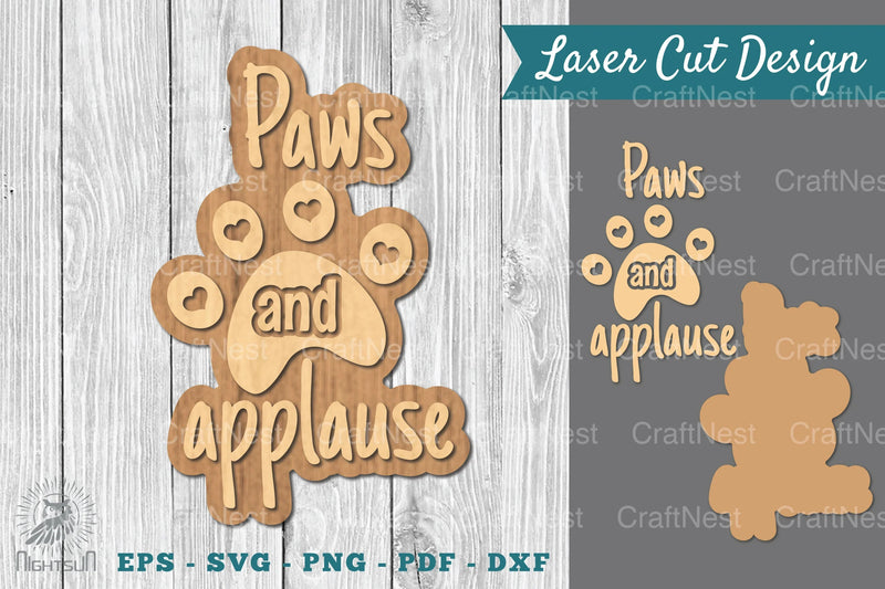 Dog Quotes Laser Cut Decoration Clipart Bundle - CraftNest - Digital Crafting and Art