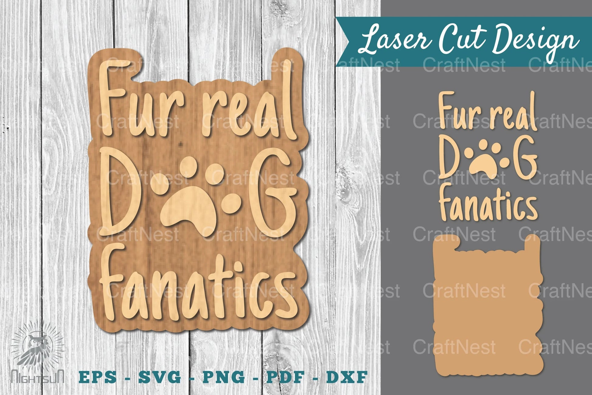 Dog Quotes Laser Cut Decoration Clipart Bundle - CraftNest - Digital Crafting and Art