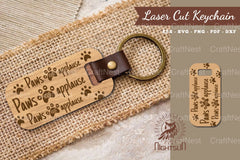 Dog Quotes Laser Cut Keychain Bundle - CraftNest - Digital Crafting and Art