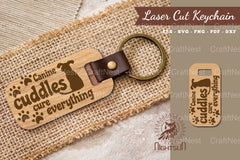 Dog Quotes Laser Cut Keychain Bundle - CraftNest - Digital Crafting and Art