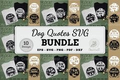 Dog Quotes SVG Bundle - CraftNest - Digital Crafting and Art