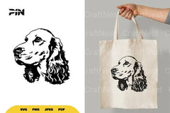 Cocker Spaniel Dog Pet Lovers SVG Bundle - CraftNest - Digital Crafting and Art