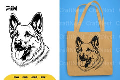 German Shepherd Dog Pet Lovers SVG Bundle - CraftNest - Digital Crafting and Art
