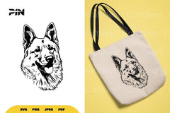 German Shepherd Dog Pet Lovers SVG Bundle - CraftNest - Digital Crafting and Art
