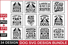 Dog SVG Bundle 12 - CraftNest - Digital Crafting and Art