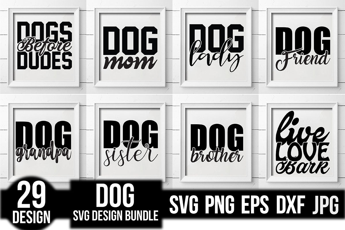 Dog Quotes SVG Bundle - CraftNest - Digital Crafting and Art