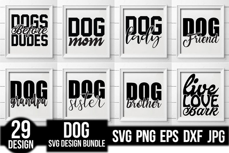 Dog Quotes SVG Bundle - CraftNest - Digital Crafting and Art