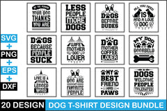 Dog T Shirt Bundle 6 - CraftNest - Digital Crafting and Art