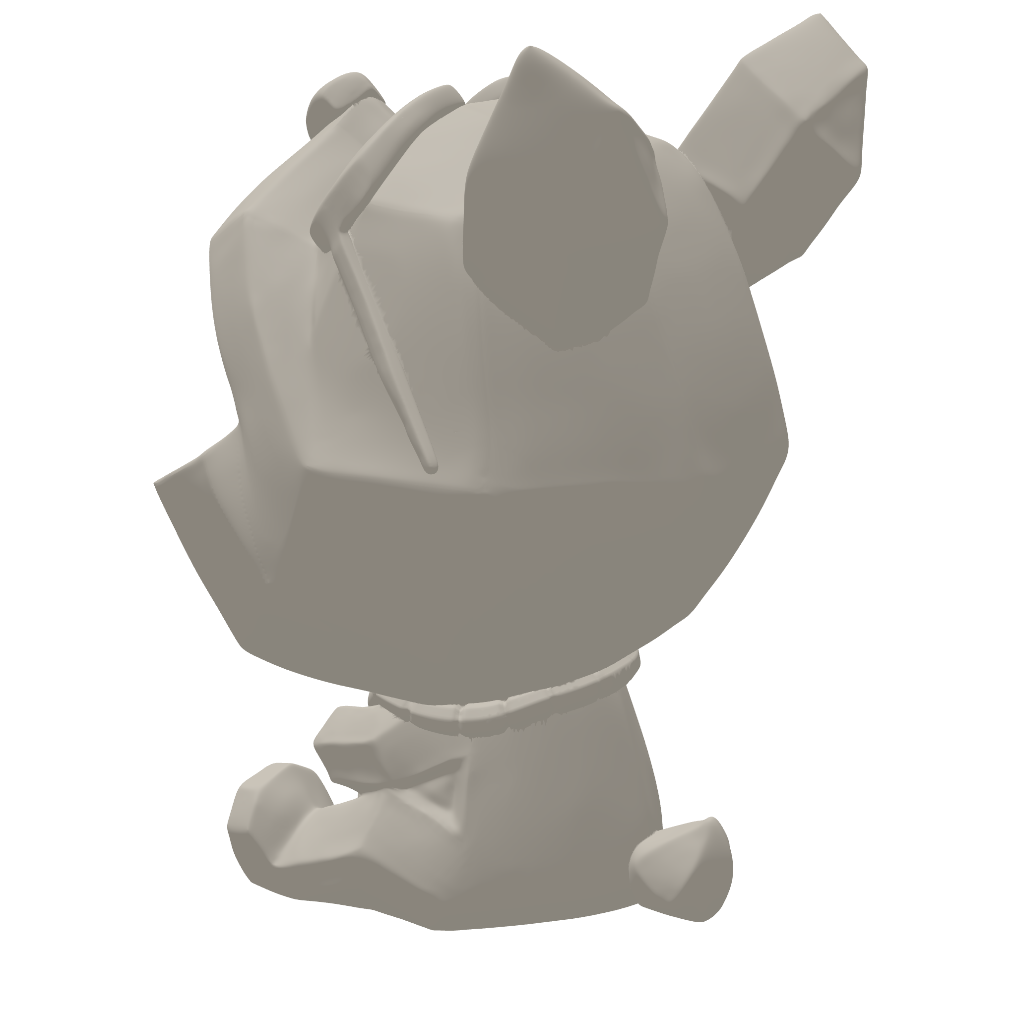 Dog Mouth 3D Print STL File