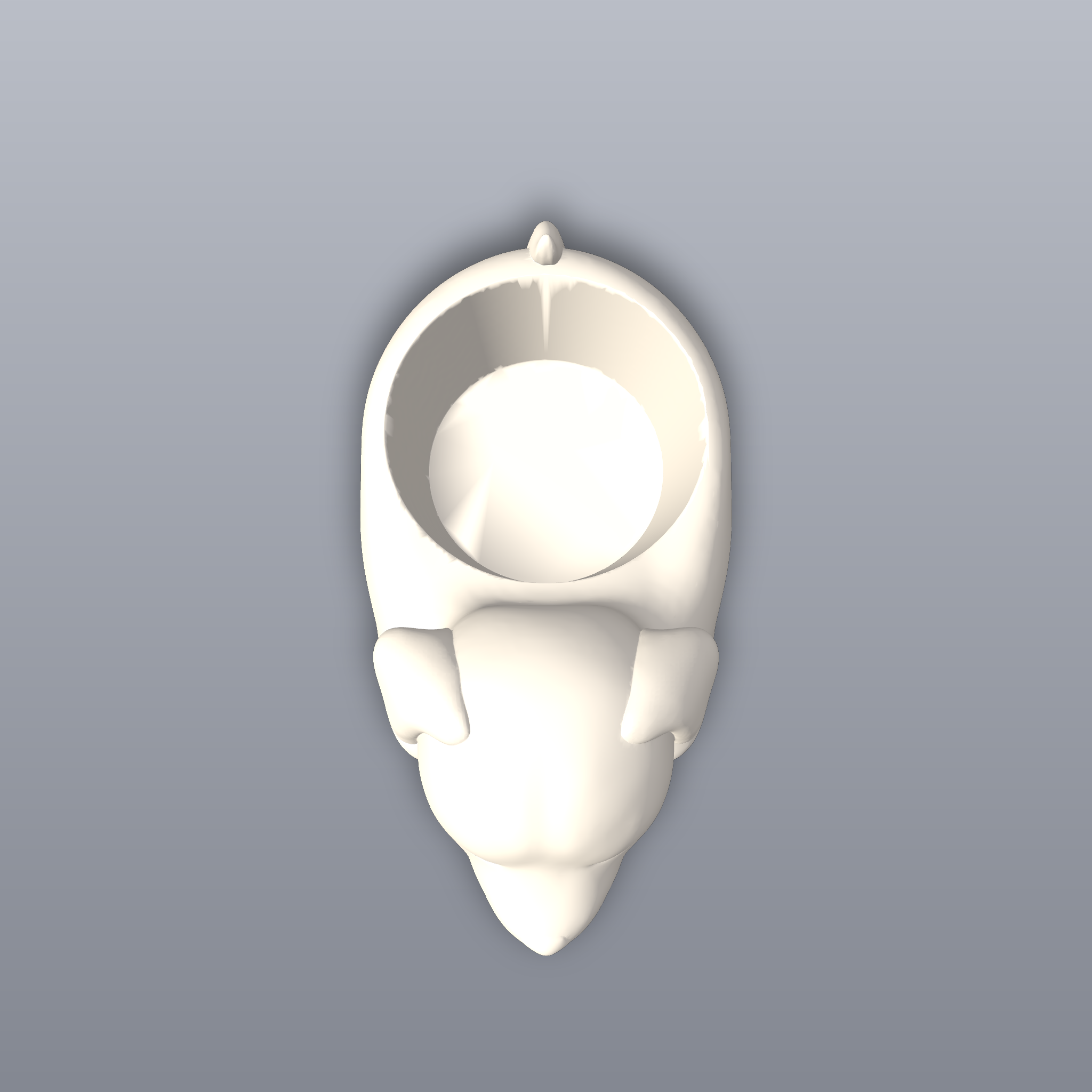 Dog Planter No Holes 3D Print STL File