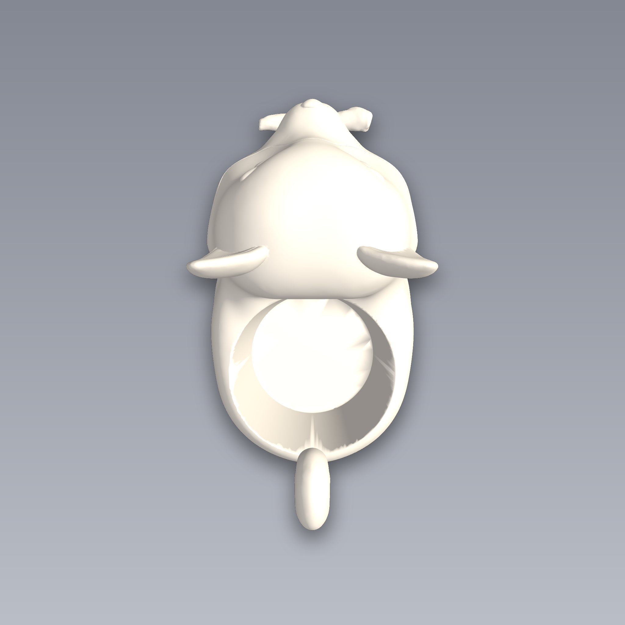 Dog Planter No Holes 3D Print STL File