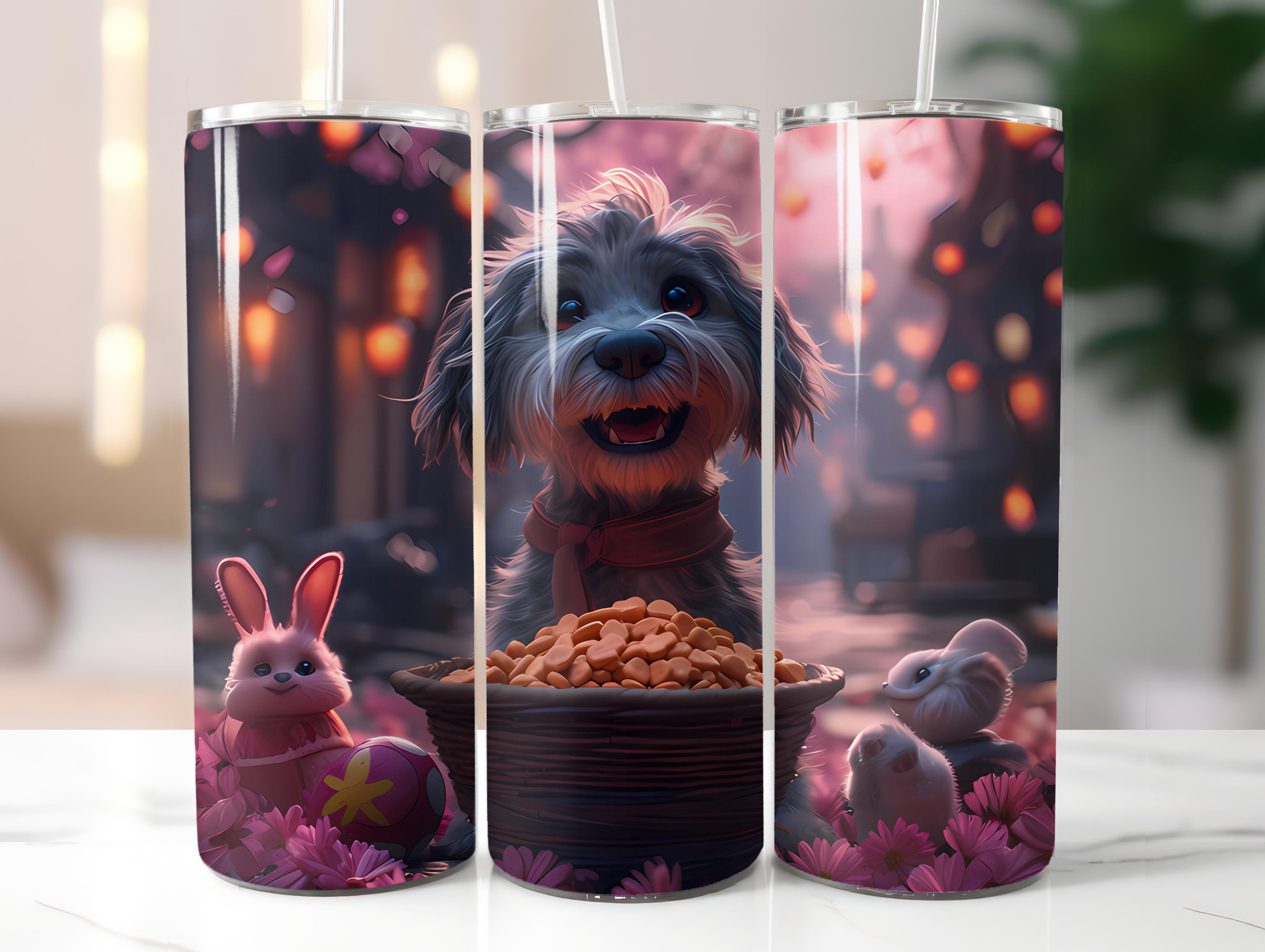 Dogs Easter 2 Tumbler Wrap - CraftNest