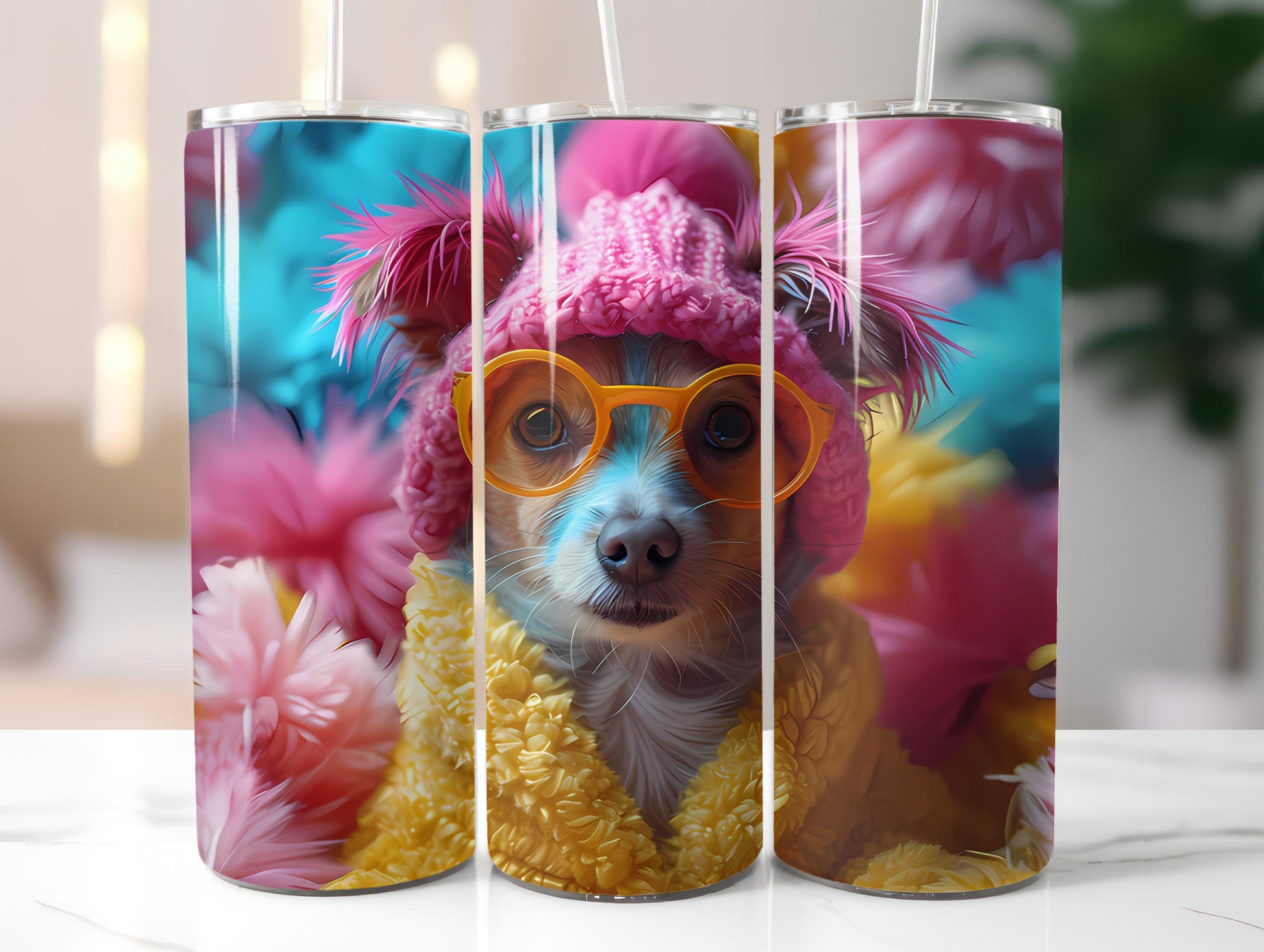 Dogs Easter 1 Tumbler Wrap - CraftNest