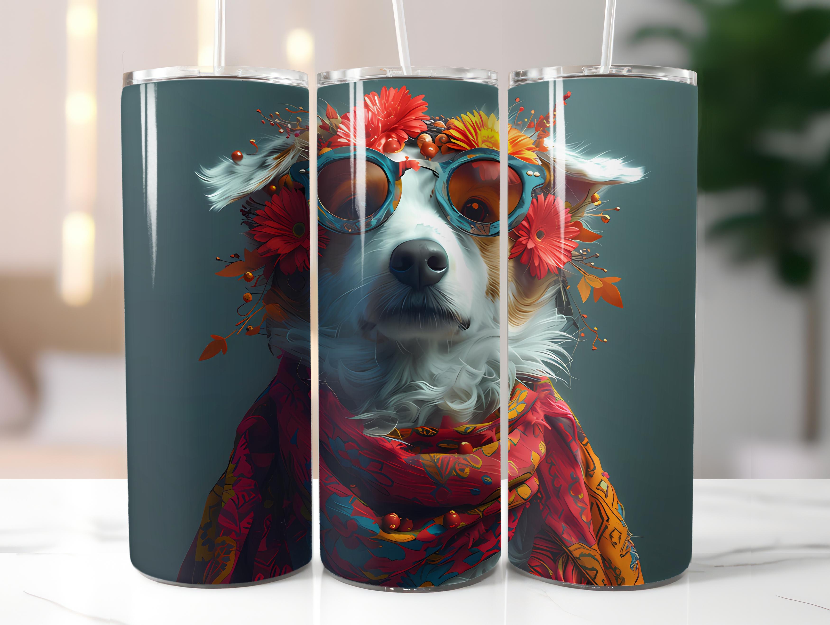 Dogs Easter 5 Tumbler Wrap - CraftNest