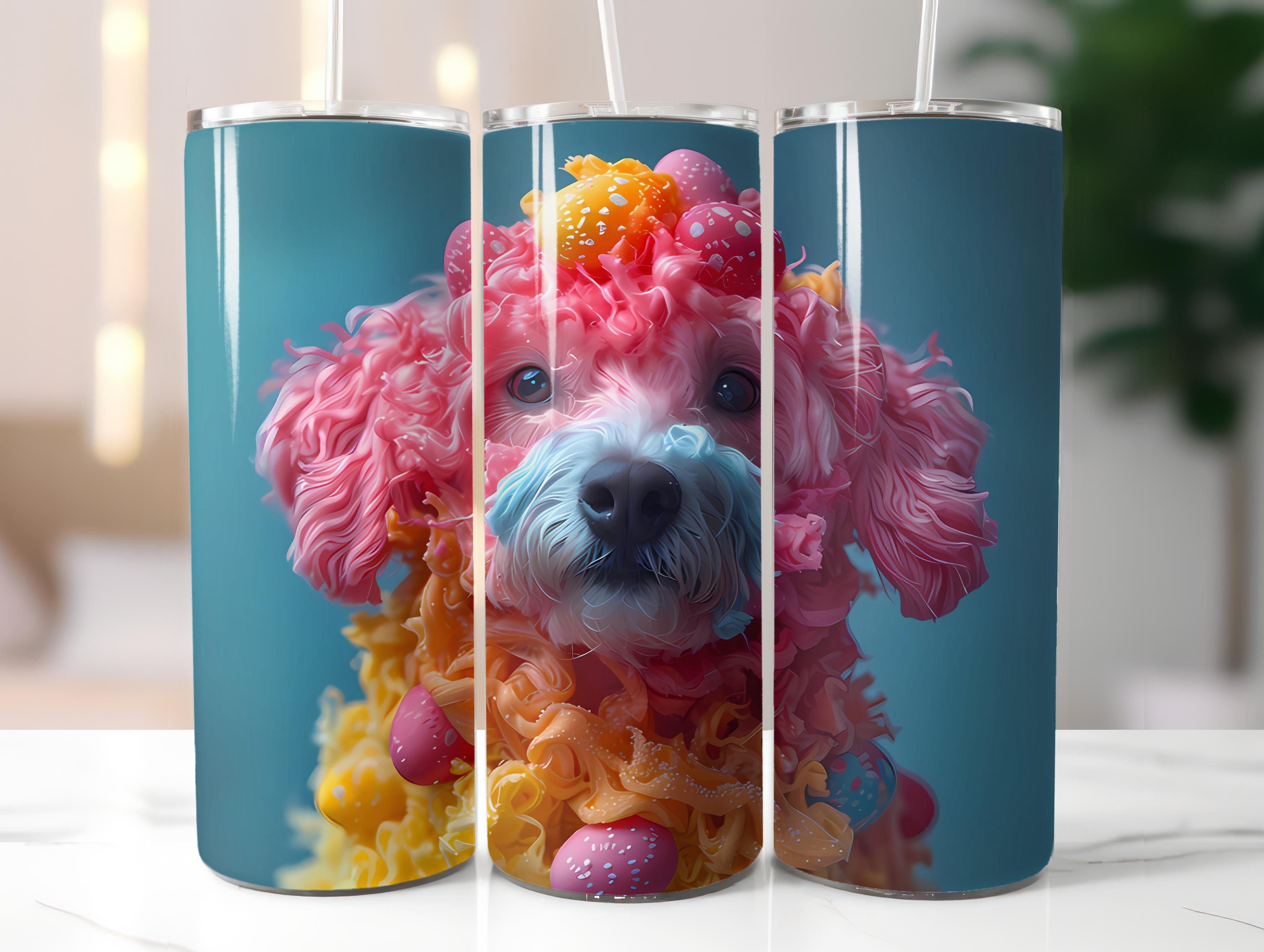 Dogs Easter 2 Tumbler Wrap - CraftNest