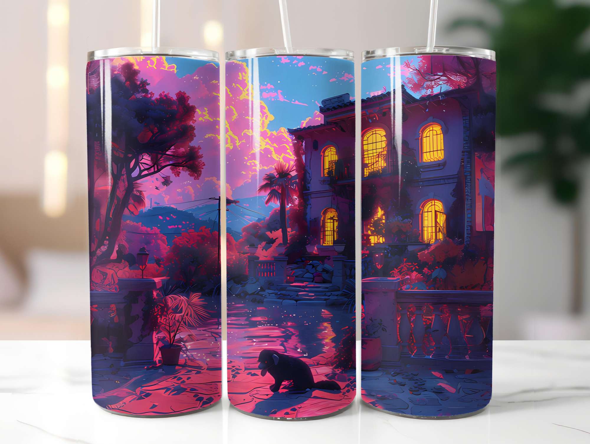 Dogs Summer 5 Tumbler Wrap - CraftNest - Digital Crafting and Art