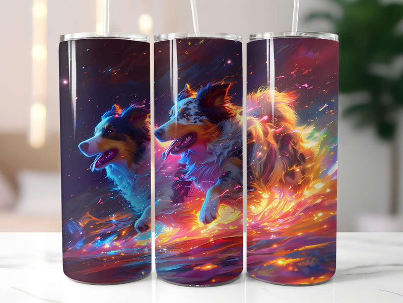 Dogs Summer 5 Tumbler Wrap - CraftNest - Digital Crafting and Art