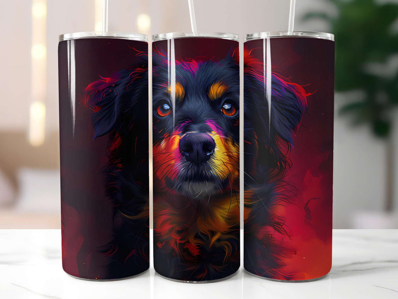 Dogs Summer 4 Tumbler Wrap - CraftNest - Digital Crafting and Art