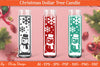 Dollar Candle Tree Christmas SVG Bundle