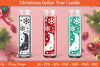 Dollar Candle Tree Christmas SVG Bundle