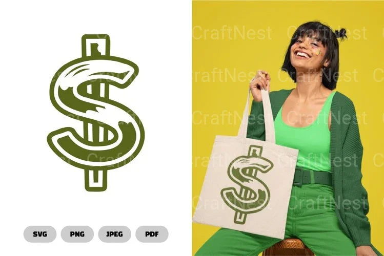 Dollar Money Symbol Clipart Bundle - CraftNest - Digital Crafting and Art